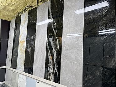 Керамогранит: Назначение: Для пола, цвет - Белый, Глянцевое покрытие — 1