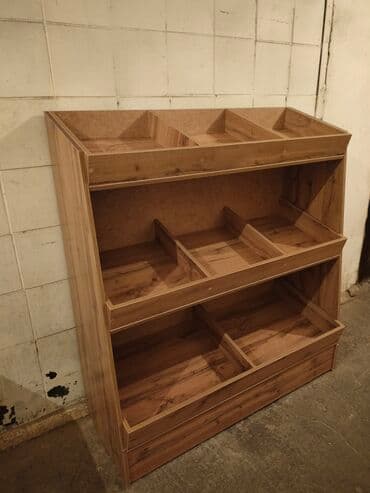 витрина овощи и фрукты: Стеллажи для овощей и фруктов 
под заказ — 7