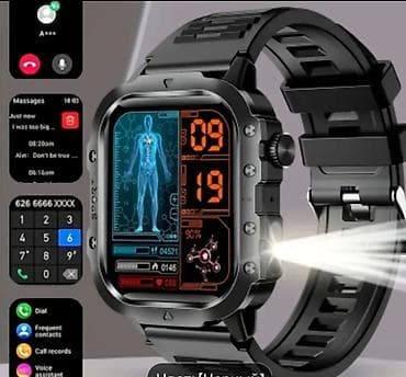 Смарт-часы LAXASFIT (Smart Watch) - Прочный брутальный корпус — 1