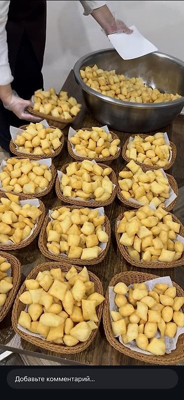 Вакансиялар: Повар для изготовления боорсоков График работы 2через2 с8 до 17 00 — 1