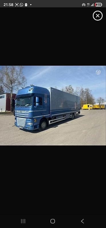 ef m: Грузовик, DAF, Дубль, Б/у — 9