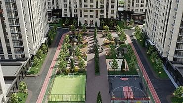 калык акиева московская: 2 бөлмө, 78 м², Элитка, 14 кабат, Даяр ПСО (өзү оңдоп түзөтүп бүтүү үчүн) — 5