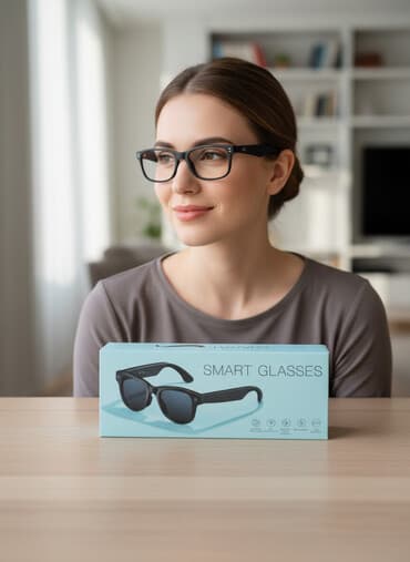 Умные очки M02 SMART AI GLASSES Комплектация: - очки в классической