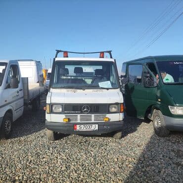 купить фуру с прицепом бу: Эвакуатор, Mercedes-Benz, 1994 г., Ломаная — 2