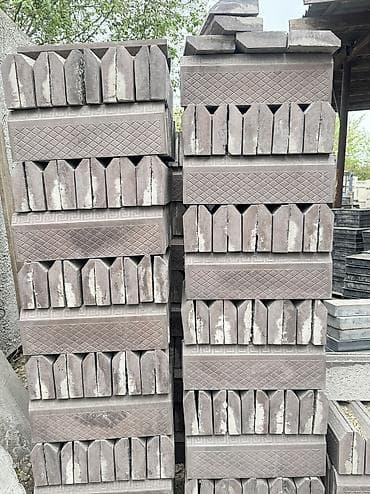 Бордюры: Садовый бордюр, Литой, Бетонный, Декоративный, Новый — 4