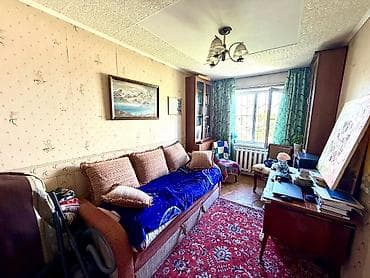 3 комнаты, 58 м², 104 серия, 4 этаж, Косметический ремонт — 4