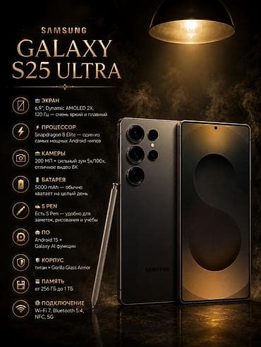 делаю: Samsung Galaxy S25 Ultra, Б/у — 1
