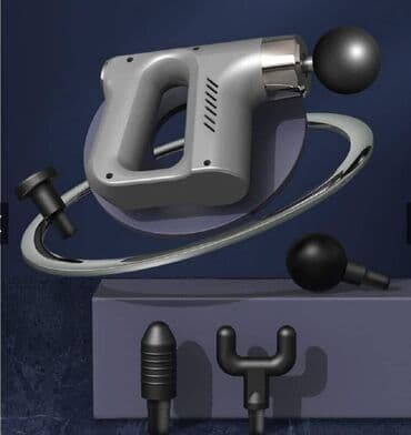 теле: Массажер Перкуссионный пистолет, Все тело, Новый — 4