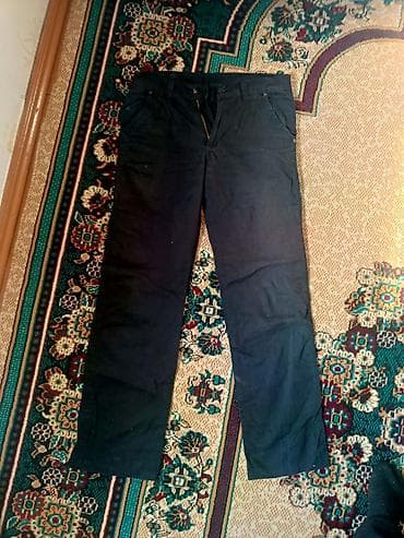 Спорттук костюмдар: Набор женских/джинсов, 4 пары. 1) Темно-синие классические брюки: - — 1