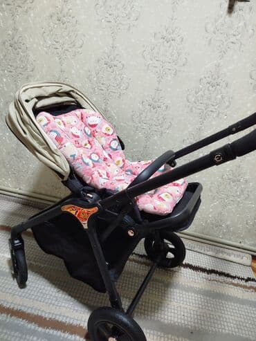 детские сапоги зимние бишкек: Коляска, цвет - Черный, Новый — 3