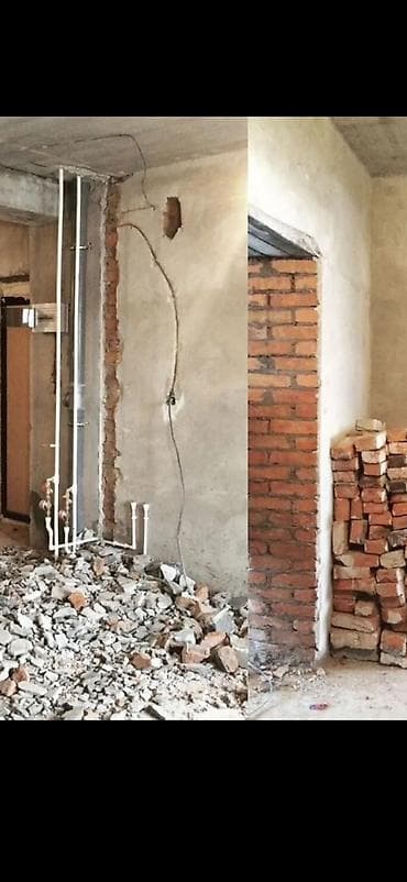 отделочные работы в бишкеке: Услуги по демонтажу и строительным работам. Выполняются работы по — 3