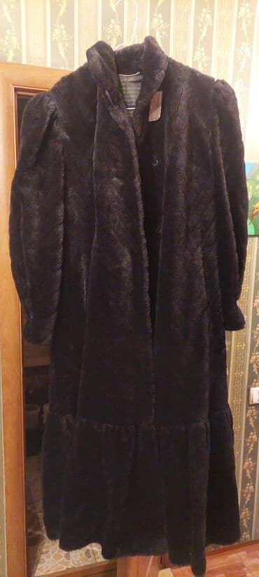 шуба с мутона: Шуба, Длинная модель, 5XL (EU 50) — 1