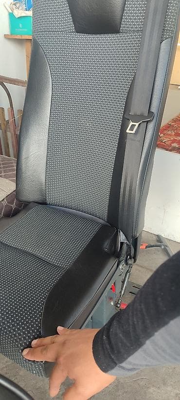 Автобусное сиденье, Кожа, Mercedes-Benz 2010 г., Б/у, Оригинал, Германия