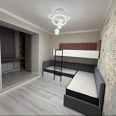 Квартиры: 2 комнаты, 60 м², Джал-29 Индивидуалка, 7 этаж, Евроремонт — 3
