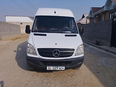 ремонт дайсон бишкек: Mercedes-Benz Sprinter (средний база, высокий кузов), белый фургон — 1