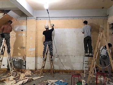 Шпаклевка стен | Акриловая вода эмульсия Больше 6 лет опыта