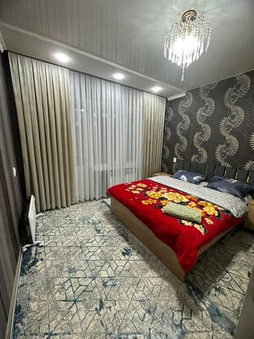 долго срочный квартира бишкек: 2 комнаты, Бронь, Бытовая техника, Интернет, Wi-Fi — 6