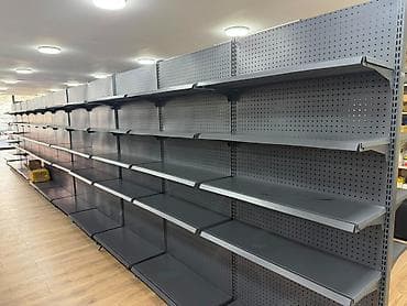 Продаём стеллажи новые цвет антрацит есть 12 комплектов двусторонние
