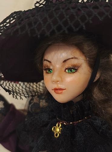 Другой декор и предметы интерьера: Коллекционная интерьерная кукла «Ведьма Серафима". - Авторская кукла — 2