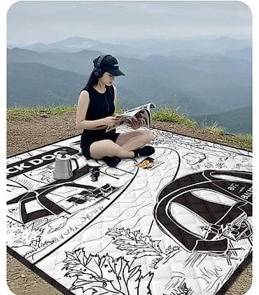 dog: Пикниковый коврик BLACK DOG 200×200 см (CBD2550WS011) - Большой — 1