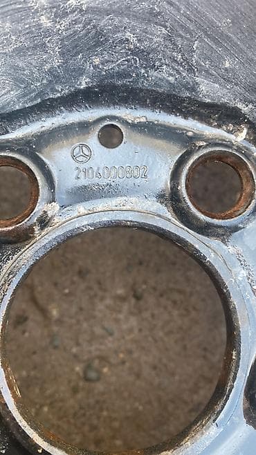 4355019 5: Железные Диски R 16 Mercedes-Benz, 1 шт, отверстий - 5 — 2