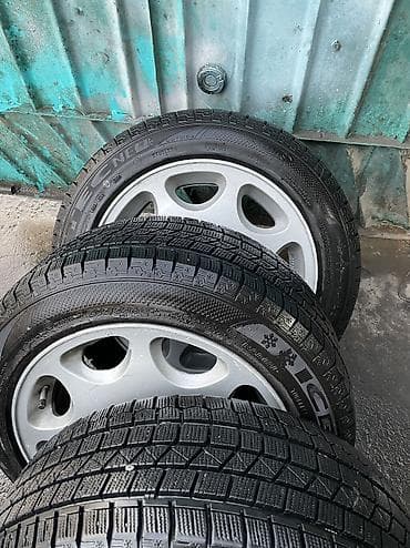 Дөңгөлөктөр монтажда 205 / 55 / R 16, Кыш, Колдонулган, Комплект, Жеңил унаалар, Куйма, тешиктери - 5 — 7