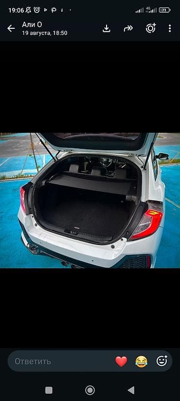 коробка хонда авансиер: Honda Civic: 2018 г., Хэтчбэк — 6