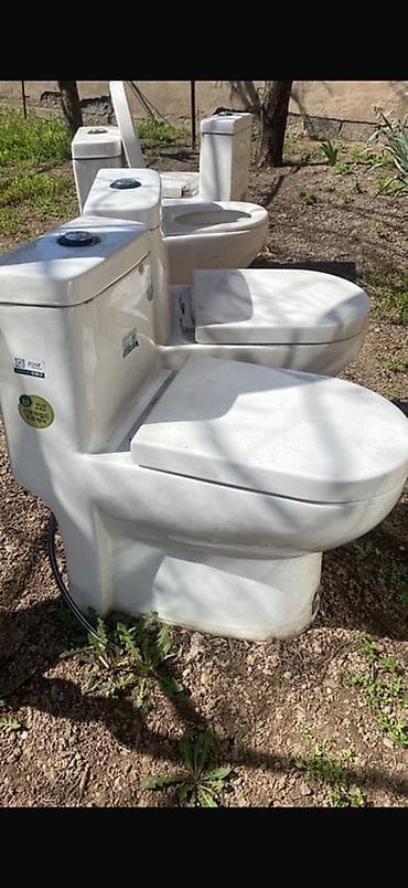 туалет для дома: Унитаз Напольный, Материал: Керамика — 1