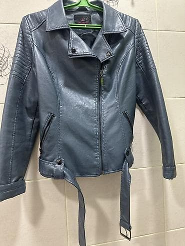 ange: Кожаная куртка, Косуха, Экокожа, Приталенная модель, S — 1