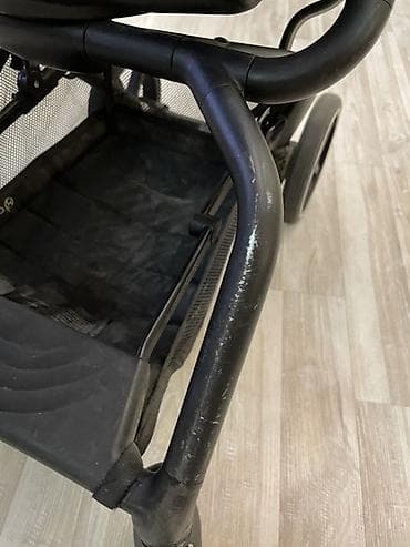 cynebaby коляска: Коляска, Cybex, цвет - Серебристый, Б/у, Самовывоз — 5
