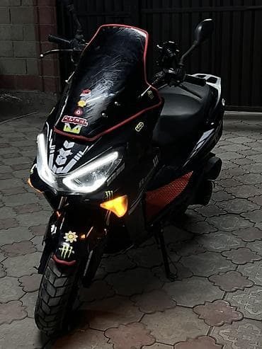 мото ролик: Продаю скутер вложения по пластику и не работает приборка а остальное — 1