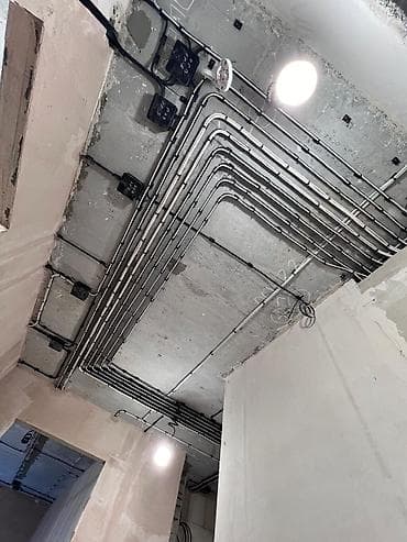 Электромонтаж в металлических трубах/коробах под отделку