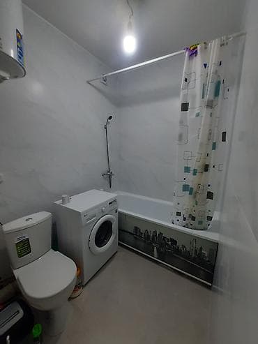 сдам квартиру в бишкеке без посредников 2021: 1 комната, 45 м², 106 серия улучшенная, 8 этаж, Евроремонт — 10