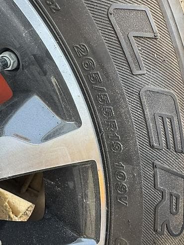 a2 group: Колесо Bridgestone Dueler A/T на литом диске. - Размер шины 265/55 — 4