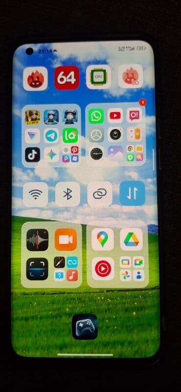 ми с2: Xiaomi, Mi 10 5G, Б/у, 128 ГБ, цвет - Синий, 2 SIM — 6