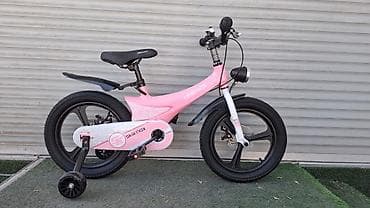 sg 9: Детский велосипед Skillmax, розовый - Размер колес: 16" - Материал — 1