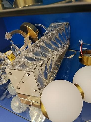 Настенный светильник LED с кристаллическим плафоном - Тип — 1