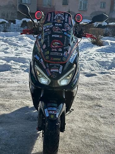 скутер стелс: Макси-скутер Honda, 150 куб. см, Бензин, Б/у — 8