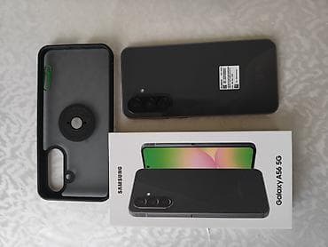 nokia e7: Samsung Galaxy A56 5G, Новый, 256 ГБ, цвет - Черный, 2 SIM, eSIM — 2