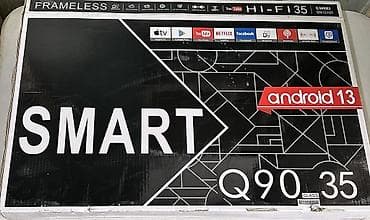 Телевизоры: Smart-телевизор Q90, диагональ 35" - Бесрамочный дизайн (Frameless) - — 2