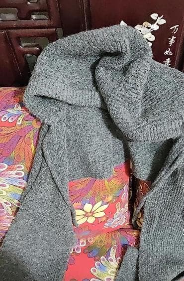 женские вязаные снуды: Капор, Зима, Пряжа — 3