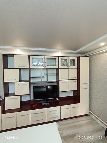 Гарнитур для зала, Новый, Тумба под ТВ, Дерево, Самовывоз, цвет - Бежевый at lalafo.kg Гарнитур для зала, Новый, Тумба под ТВ, Дерево, Самовывоз, цвет - Бежевый