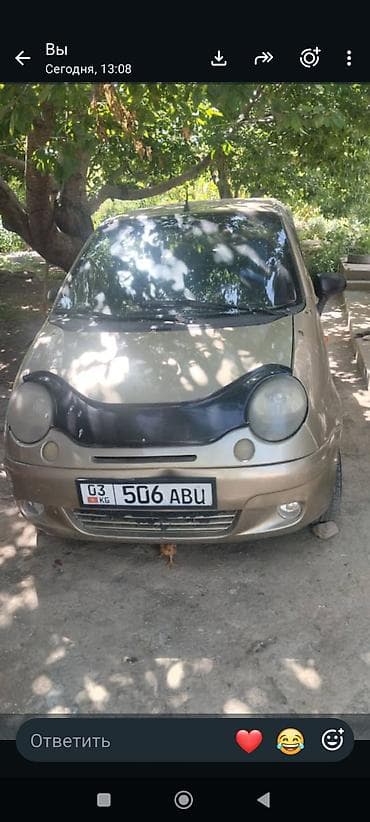 Daewoo Matiz: 2007 г., Механика, Бензин, Хэтчбэк — 1