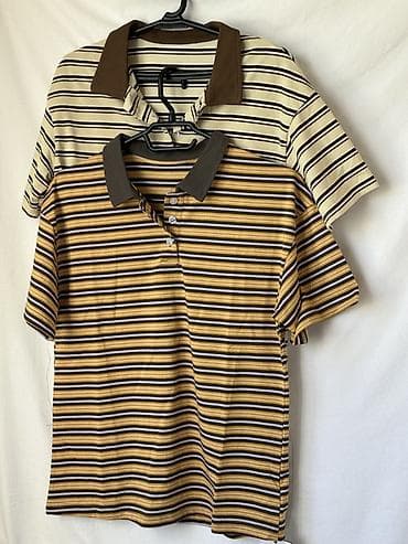 батник поло мужской: УНИ - Фасон: классическое поло с отложным воротником и планкой на — 1