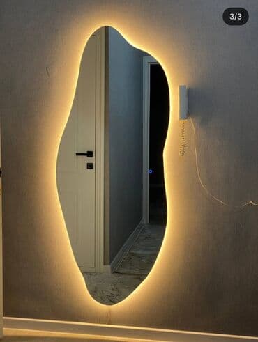 Зеркала на заказ с подсветкой и без