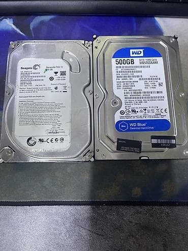 Техника и электроника: Накопитель для ПК, Б/у, HDD, 512 ГБ, 3.5", Для ПК — 1