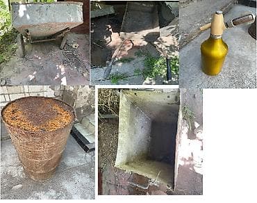 Садовая тачка (одноколесная) 1500сом Плоская тачка (двухколесная, с — 1