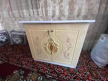 рассрочка мебел: Тумба для вещей и одежды, Без зеркала, цвет - Бежевый — 1