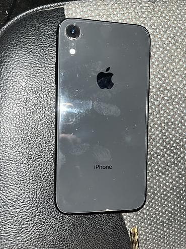 14 iphone: IPhone Xr, Б/у, 64 ГБ, Black Titanium, Защитное стекло, Чехол, 79 % — 4