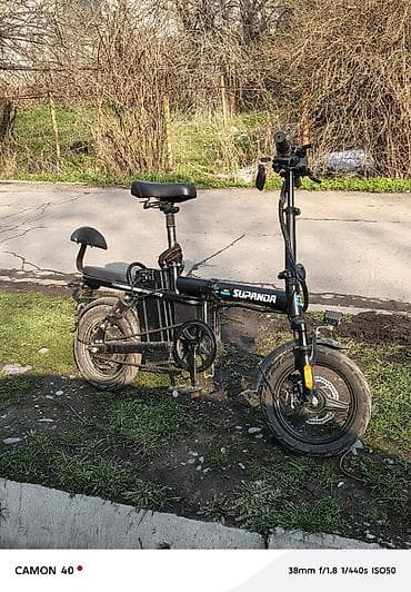 велосипед элек: Электрдик велосипеддер, Колдонулган — 1